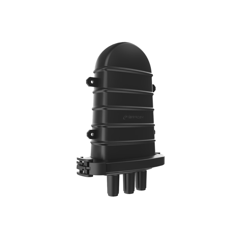 Mini Caixa Emenda Óptica 12 Fibras