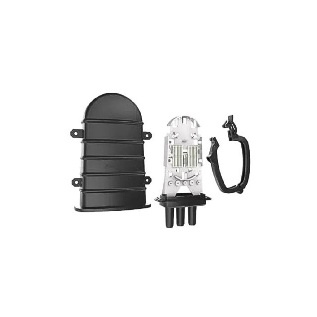 Mini Caixa Emenda Óptica 12 Fibras