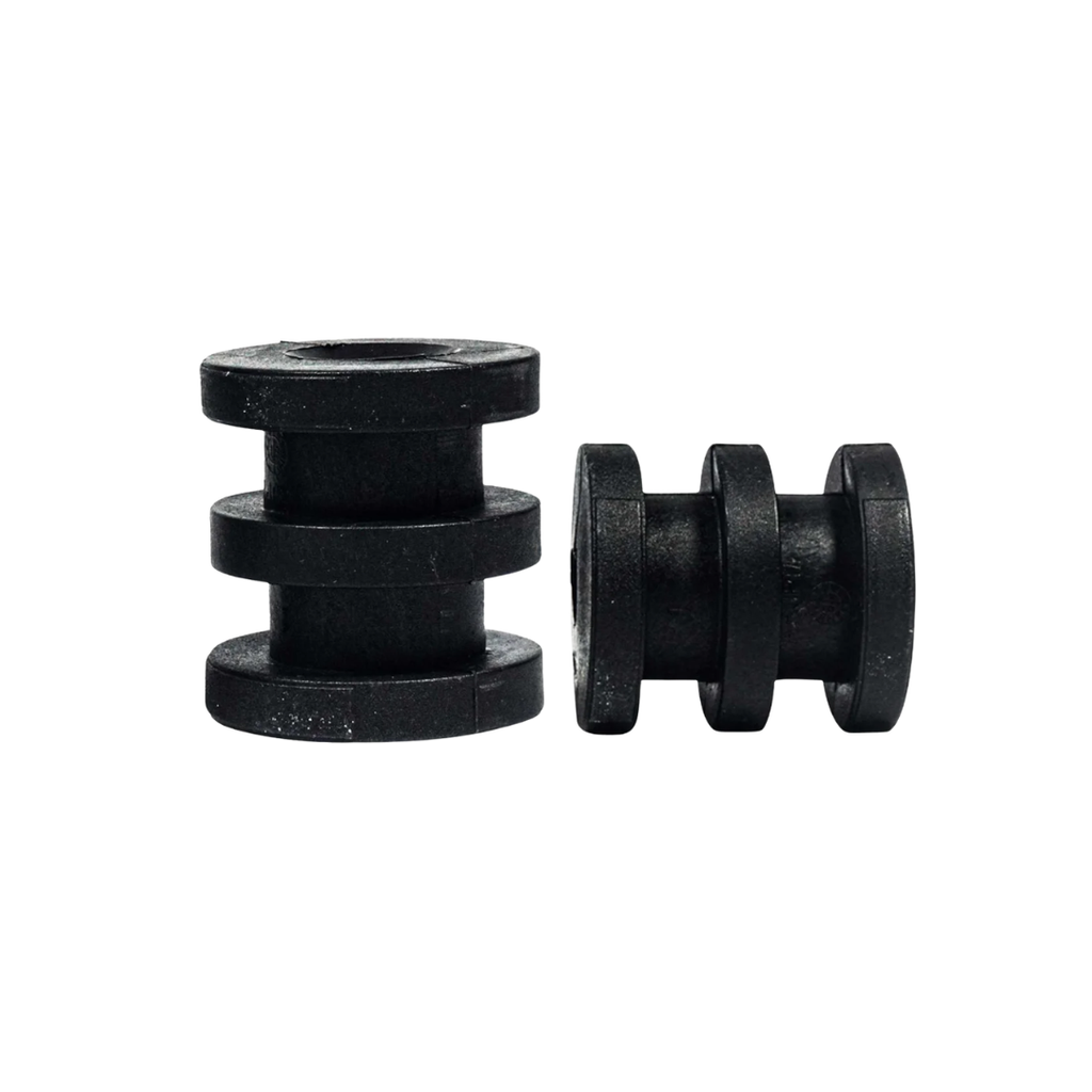 Isolador Roldana Plástica 2 Ranhuras