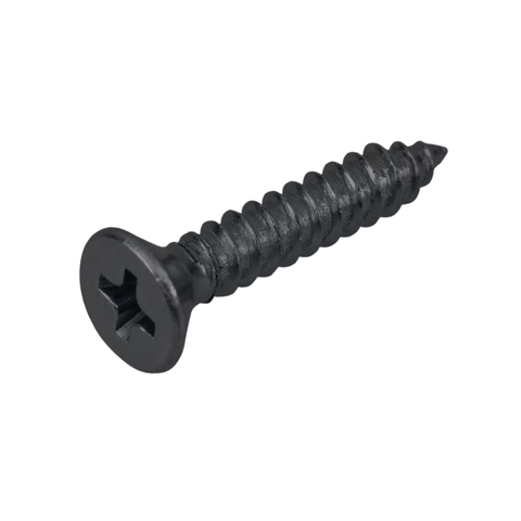 Parafuso Auto Atarraxante 2,9mm Cabeça Panela Phillips - Zincado Preto